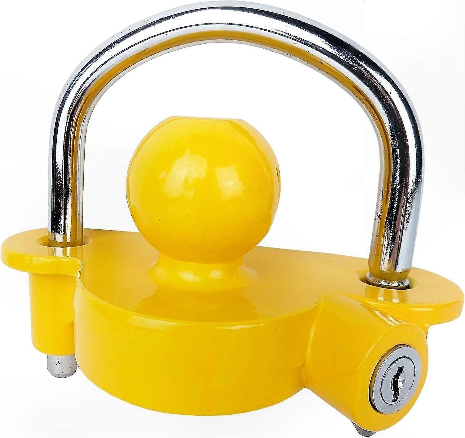 Universal Trailer Hitch Lock Security Kit for Caravan Tow Ball Coupling