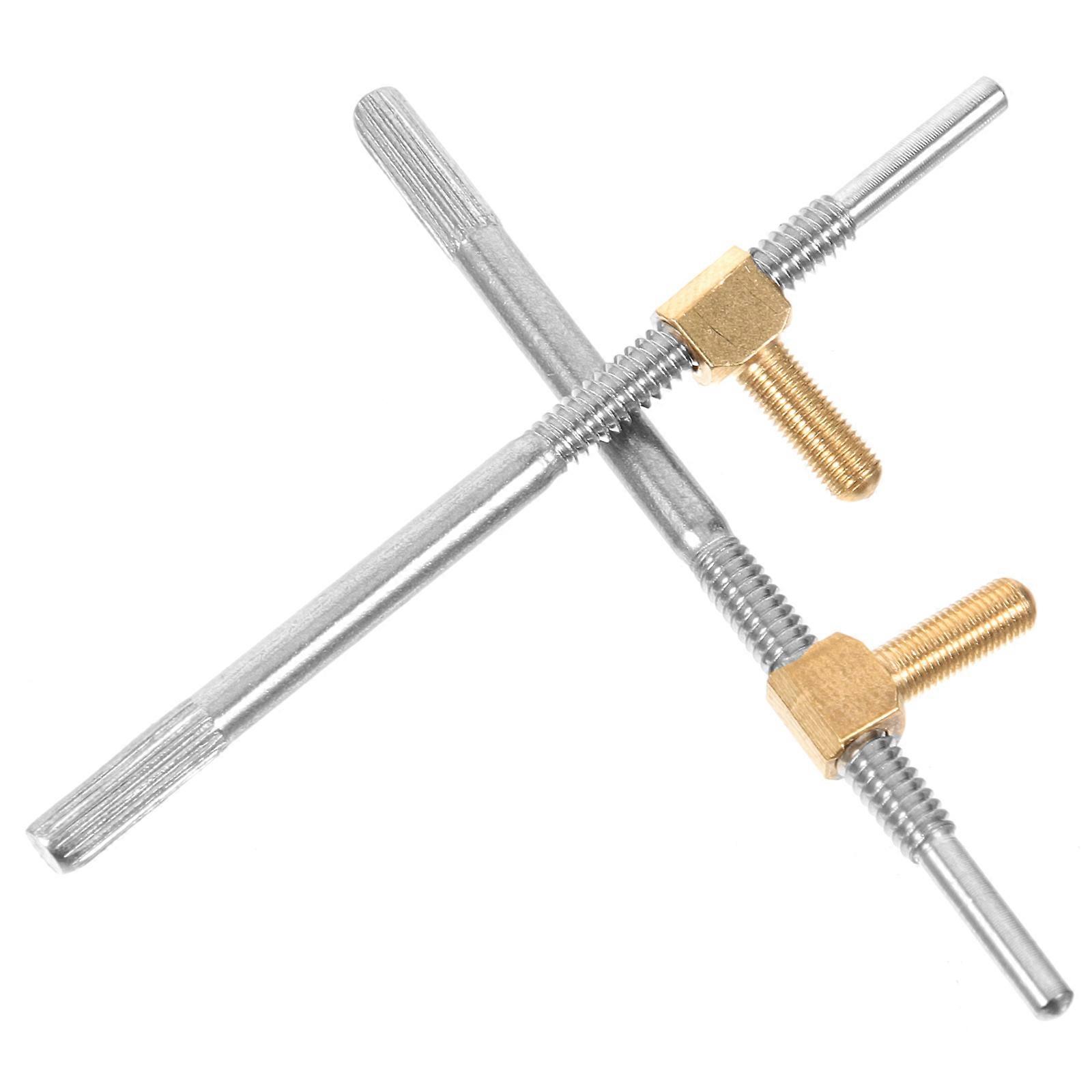 Metal Violin Bow Screw for Bow Frog Repair 6Pcs String Instrument