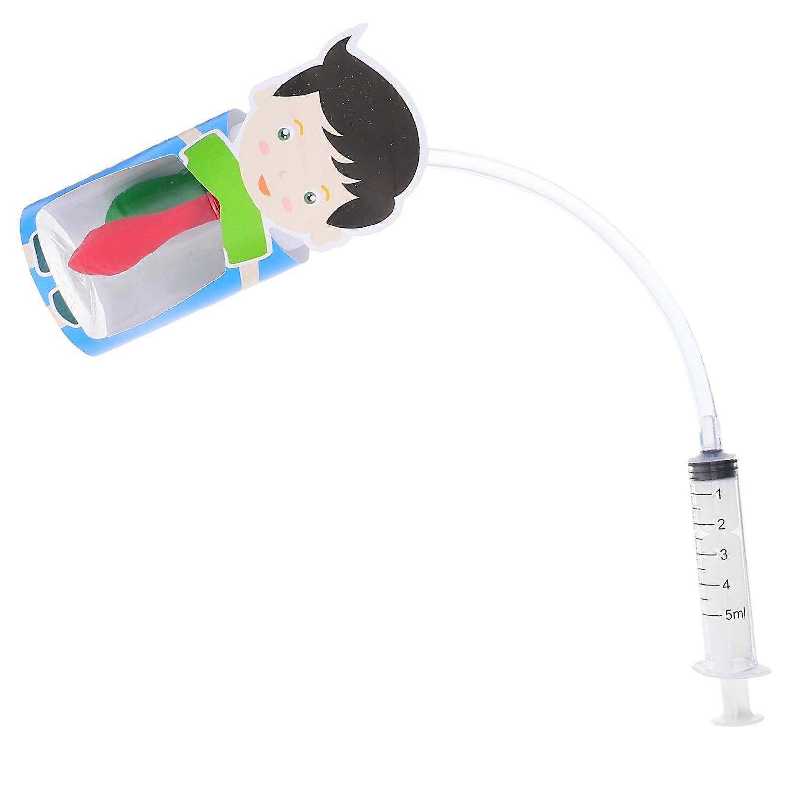 Lung Breathing Tool for Students 4Pcs Experiment Set