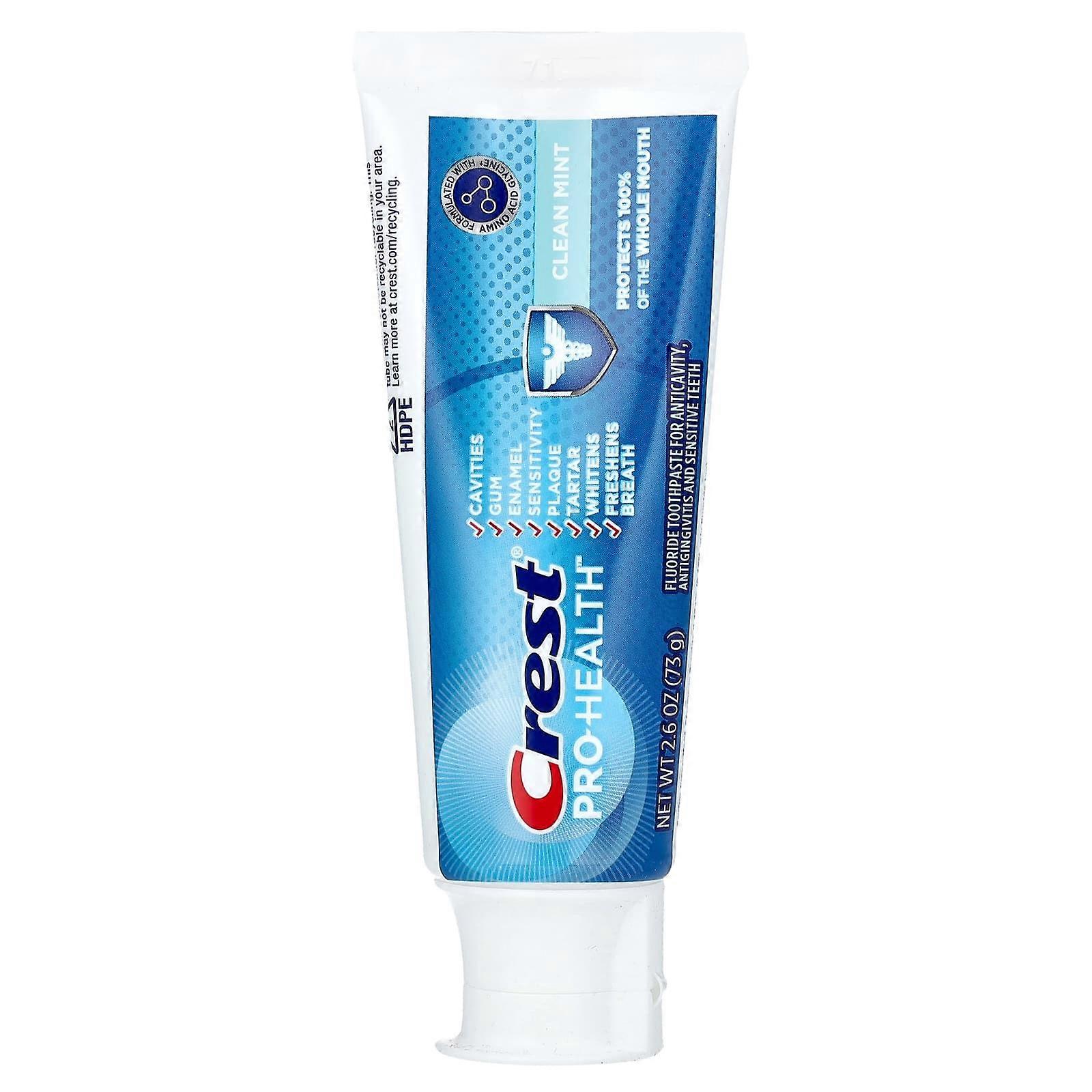 Pro-Health, Fluoride Toothpaste, Clean Mint, 2.6 oz (73 g)
