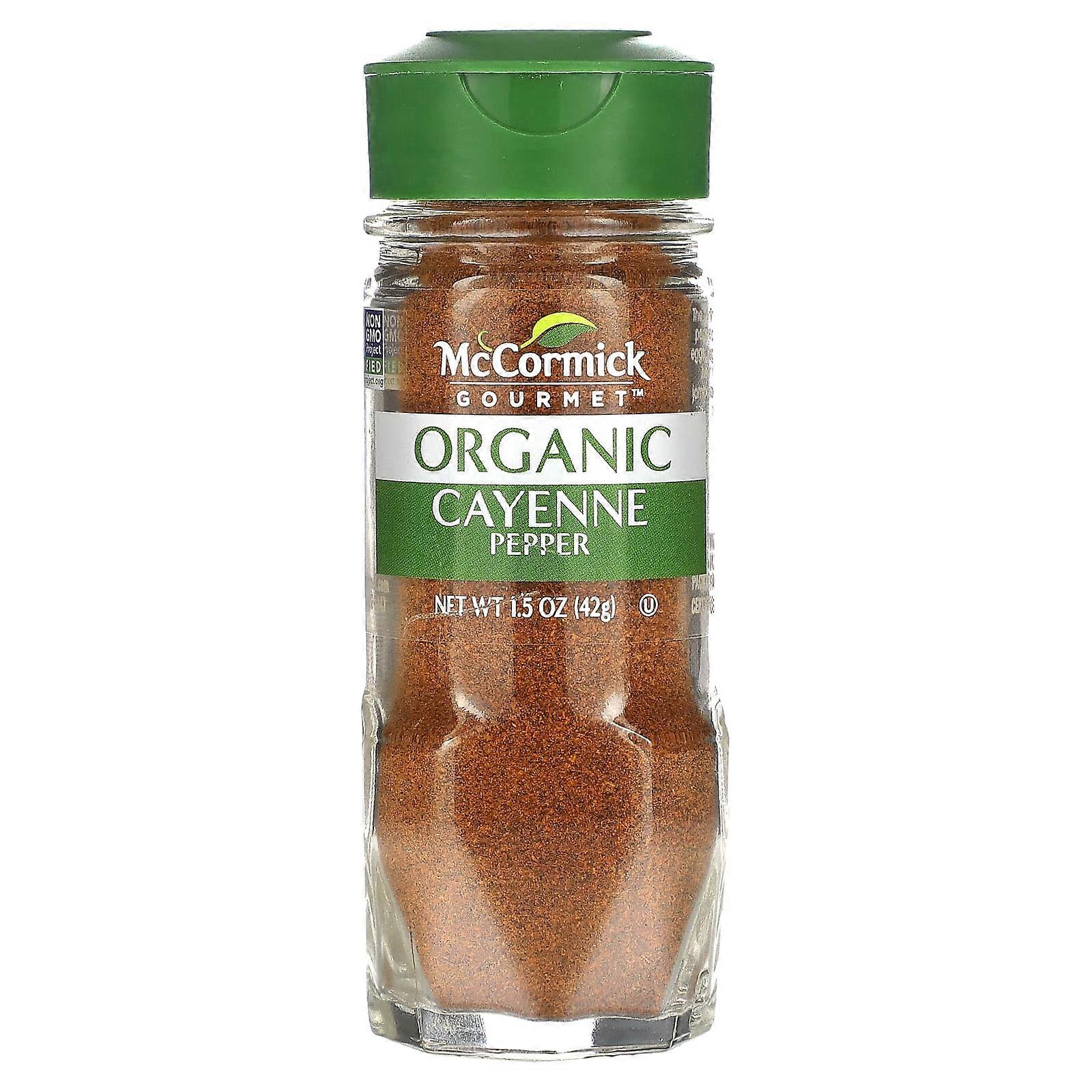 Organic Cayenne Pepper, 1.5 oz (42 g)