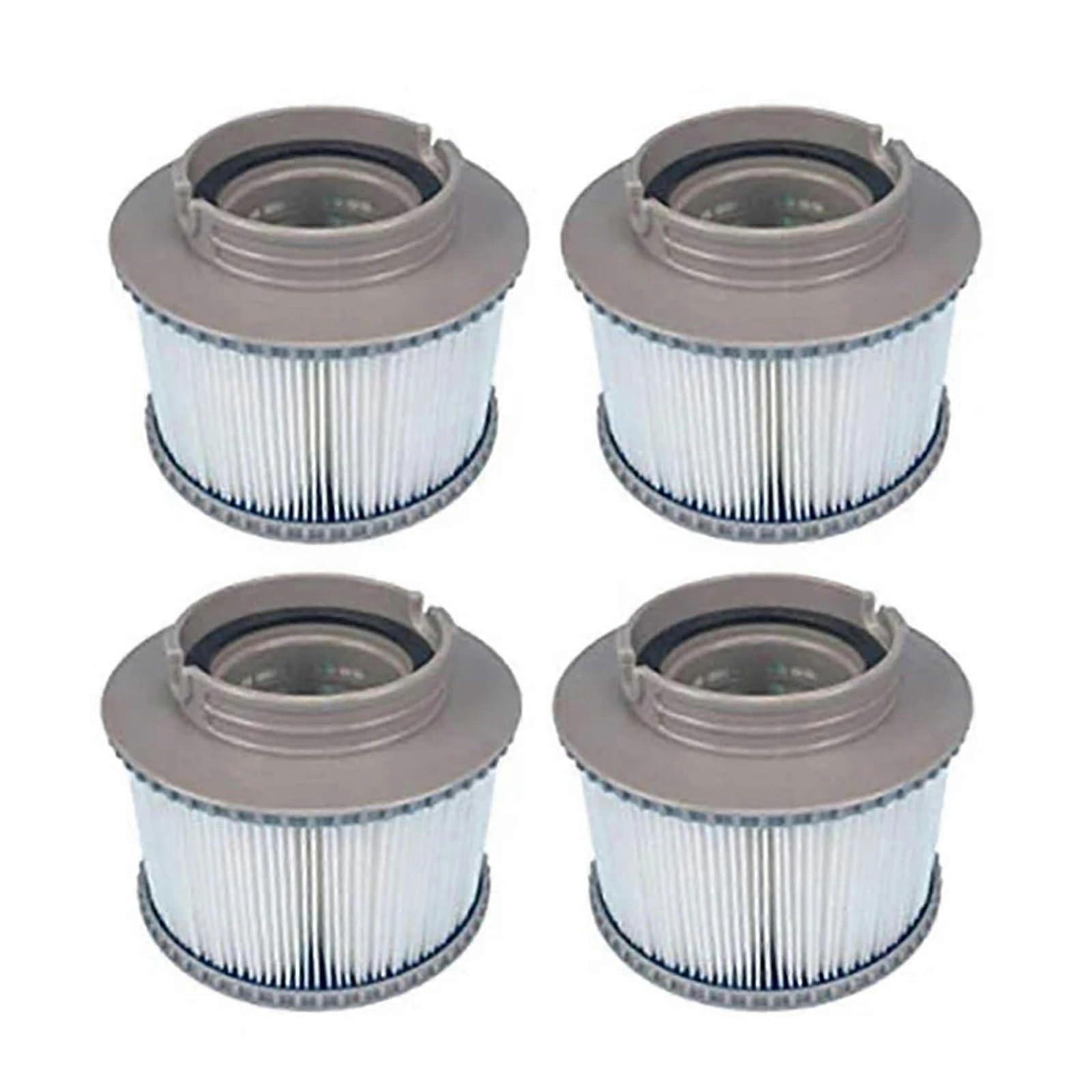 Replacement Filter Compatible With Tub Filter Cartridge Four Pack