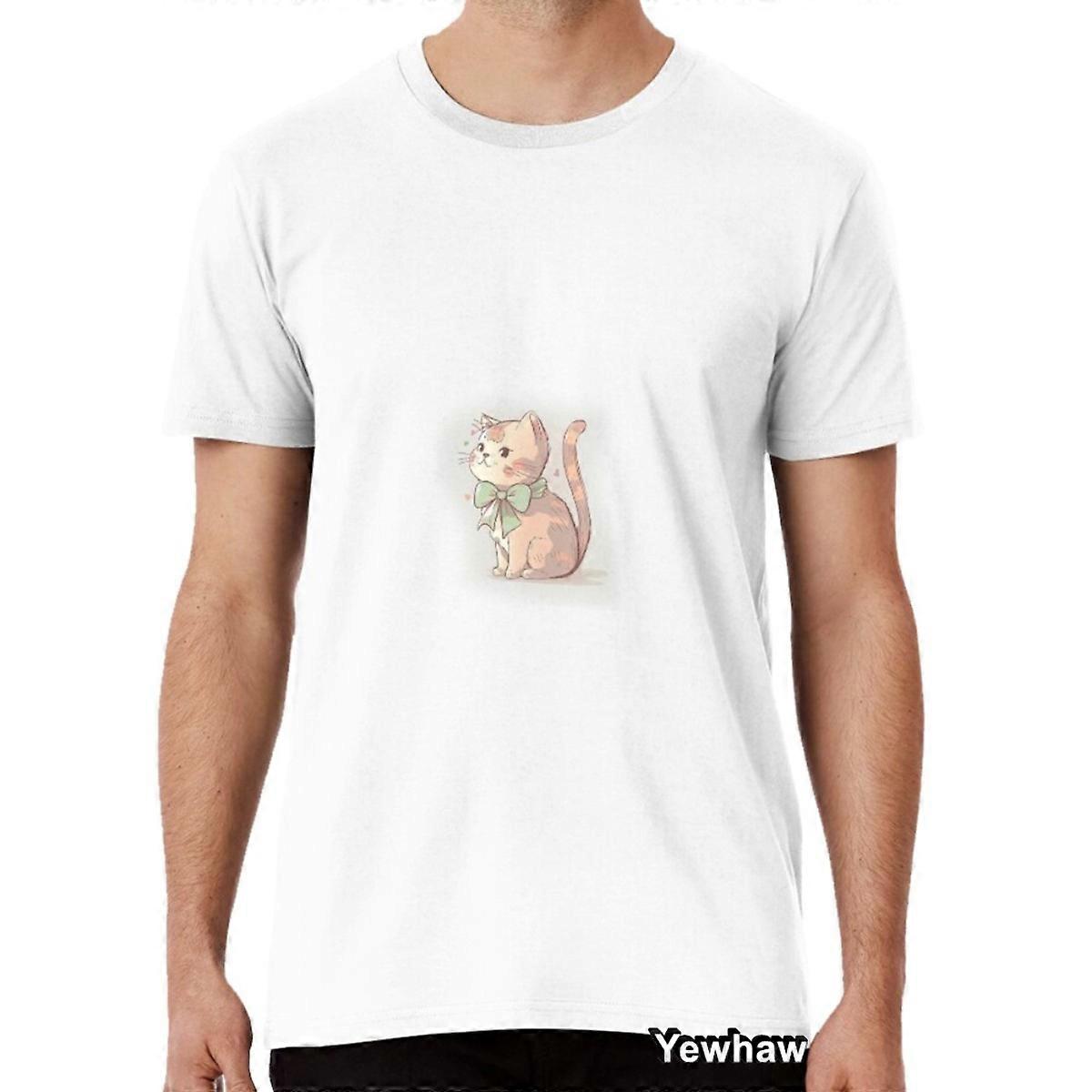 חתלתול חמוד ואוהב חולצת טריקו חתול חיית מחמד מם