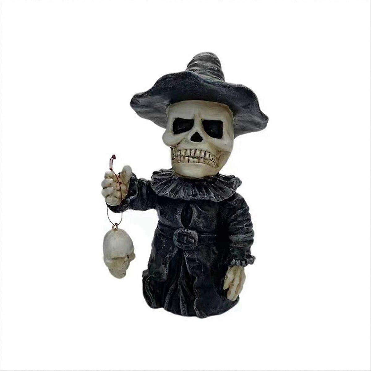 Wizard hat skull decoration for Home Decor A