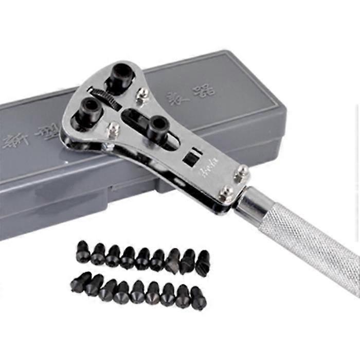 WATCH CASE DISASSEMBLY TOOL + 18 JAWS