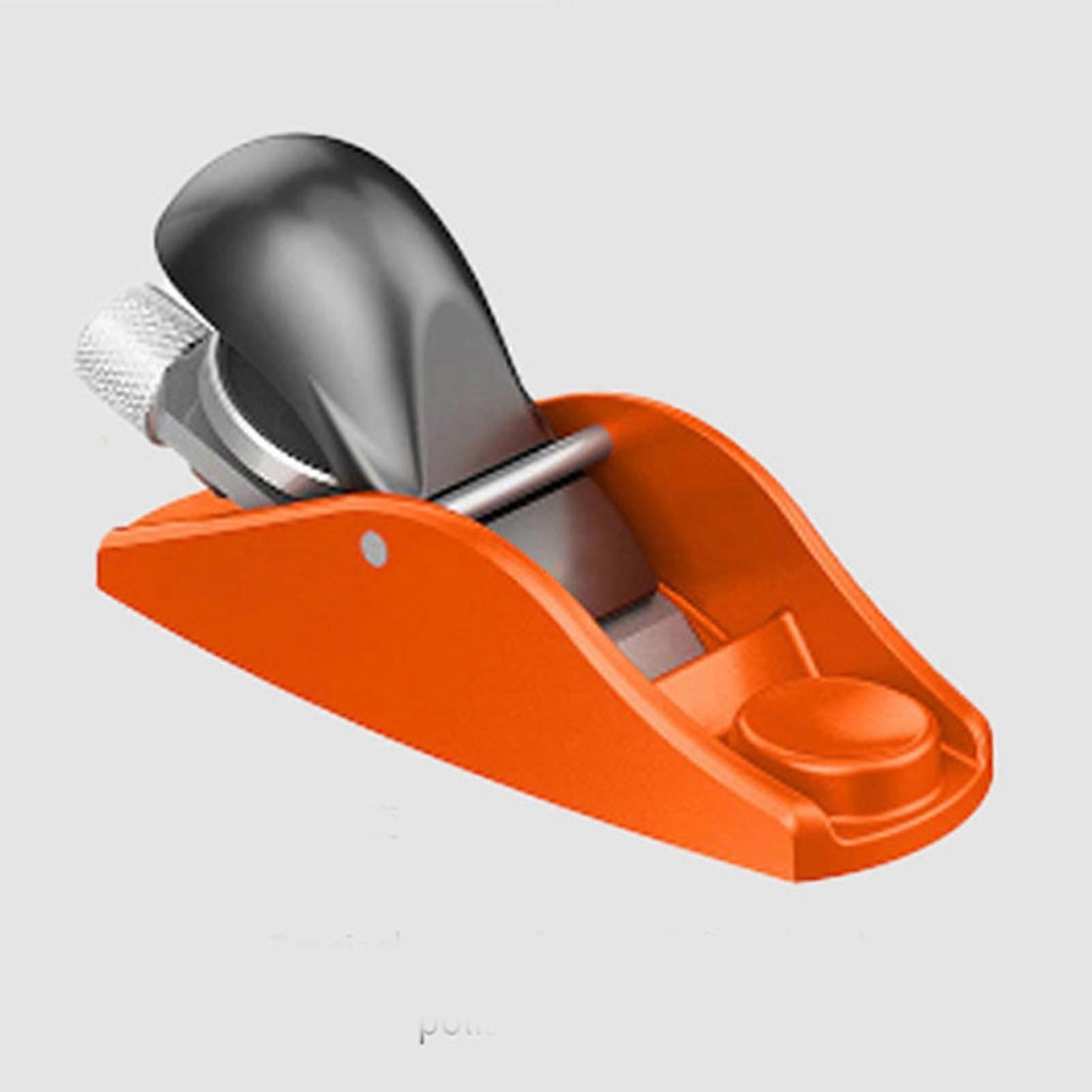 3.5in Mini Wood Planer Adjustable Cutting Depth Multifunctional Hand Planer for Trimming Polishing Deburring 