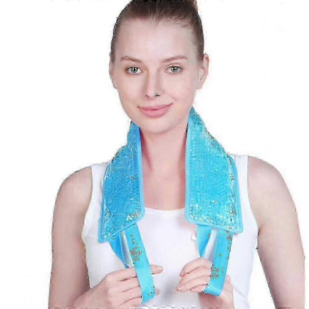 Ice Pack For Neck Injuries Reusable For Neck Pain Relief, Swelling(blue)