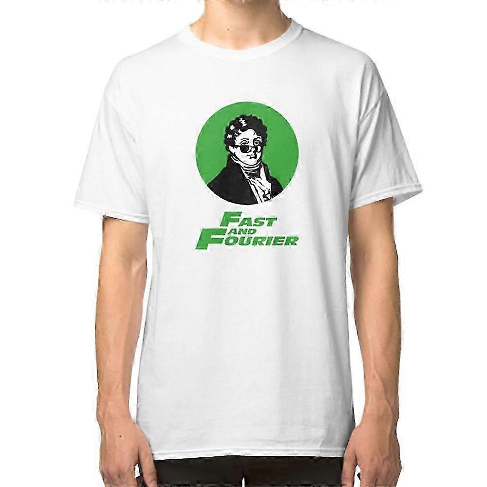 Rýchly a Fourier. Joseph Fourier, matematik Tričko so slnečnými okuliarmi