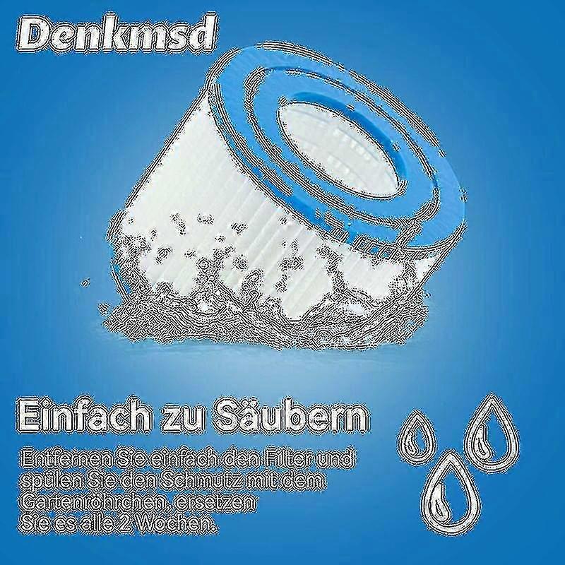 Bestway Lay-z-spaのVIフィルターエレメント、Bestway 58239(4個)f54のBw58323交換エレメント