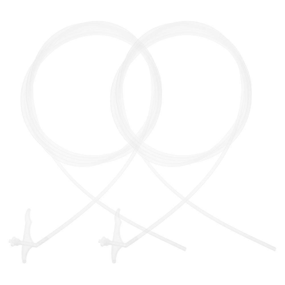 2pcs Extended Foam Sealant Tubes Polyurethane Foam Caulking Tubes Spray Foam Application Nozzles Plastic Extension Tubes For Caulking