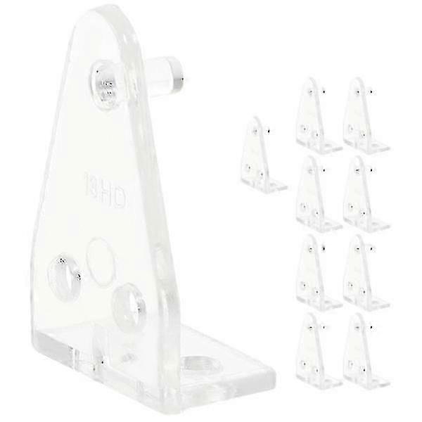 10 Pcs Blinds Hold Down Brackets Blind Bottom Rail Hold Clips Blinds Bottom Clear Brackets
