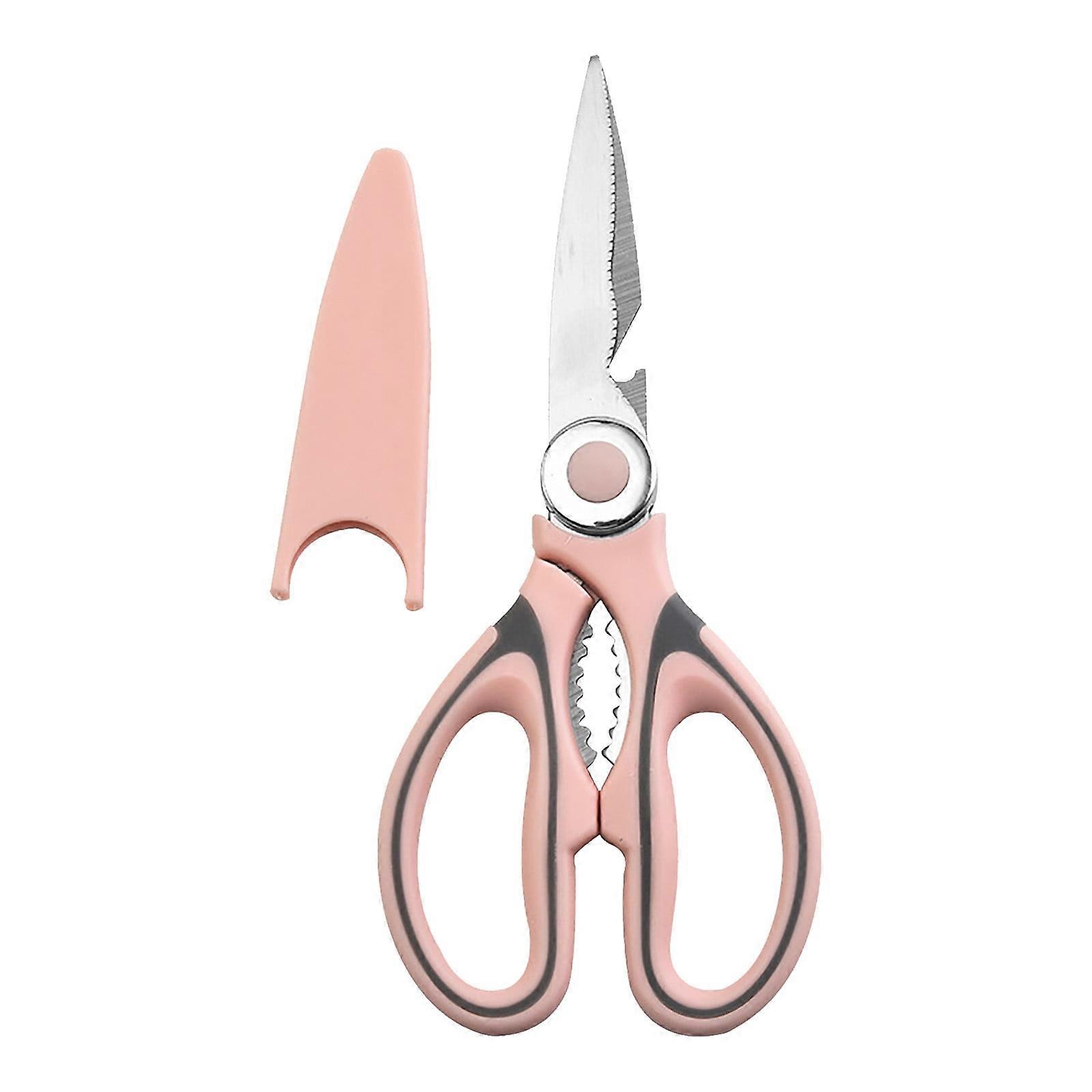 HuiXinOu Kitchen Scissors Set compatible with Sharp Stainless Steel Kitchen Scissors Versatile Heavy-Duty Scissors Essential for Kitchen Small Tools