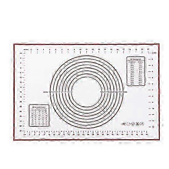 Baking Cushion Non-stick with Scale Silicone Kneading Rolling Dough Mat