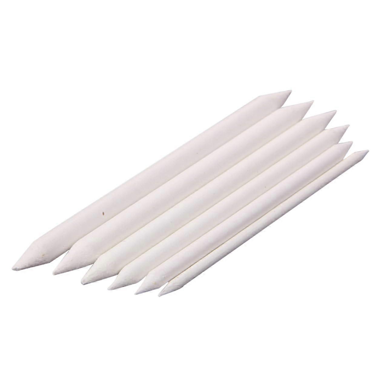 Blending Stumps 6pcs Set for Sketching, Paper Smudge Tools for Graphite, Pastel, Colored Pencil for Students