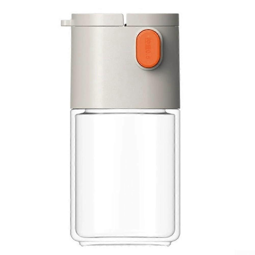 180ml Glass Salt Pepper Sugar Shaker Box With Airtight Seal For Reusable Spice Storage Kitchen Container White