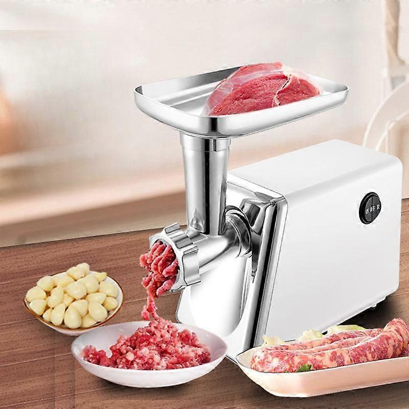 Meat Grinder, Sausage Stuffer, Electric Meat Grinder Sausage Stuffer Maker Heavy-Duty Grinder for Home Kitchen & Commercial Use