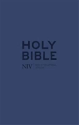 NIV Tiny Navy Soft-tone Bible with Zip