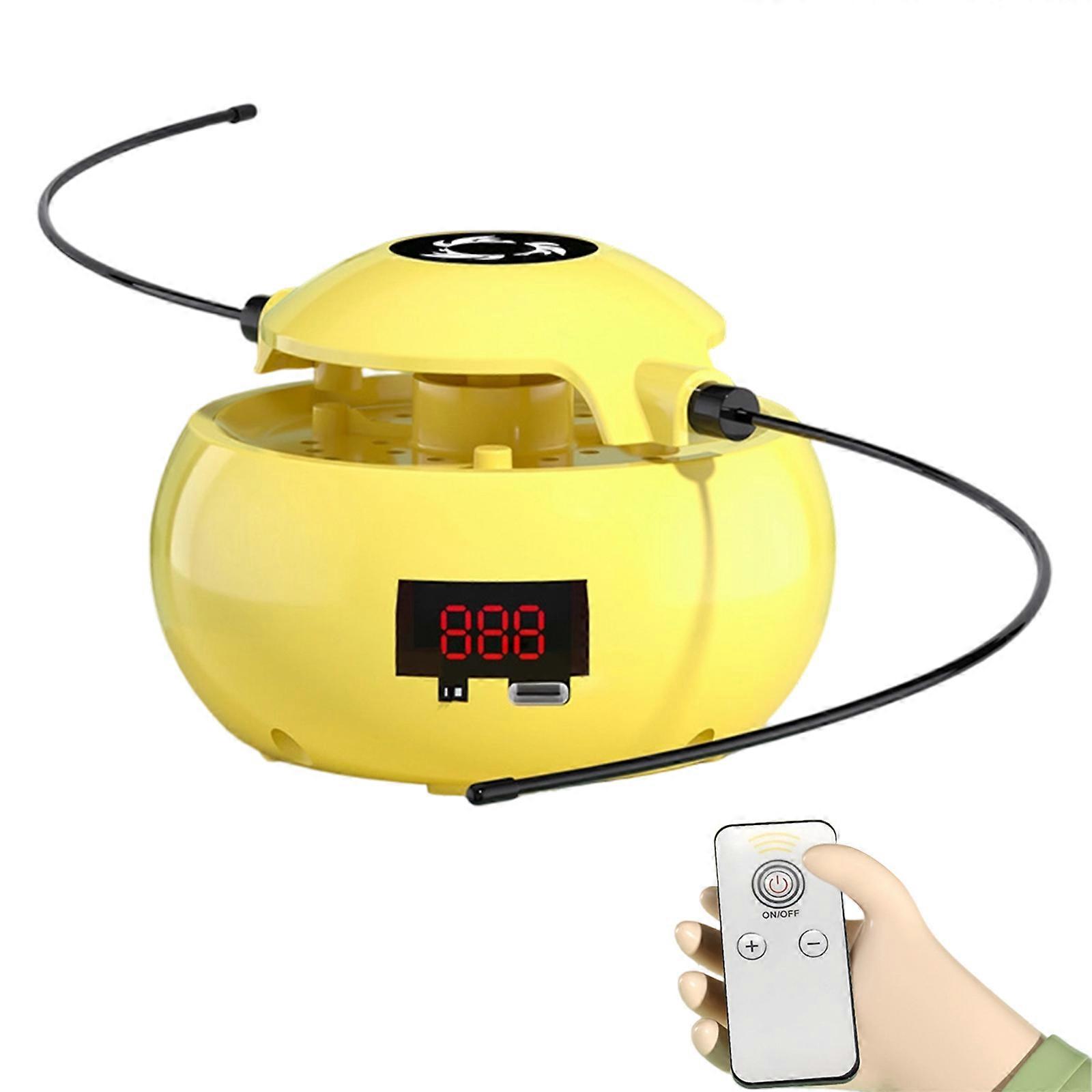 LCD Display Jump Rope Exercise Tool Adjustable Electric Skipping Rope Machine Ferrule Jumping Toy for Homes Gym Training  Yellow