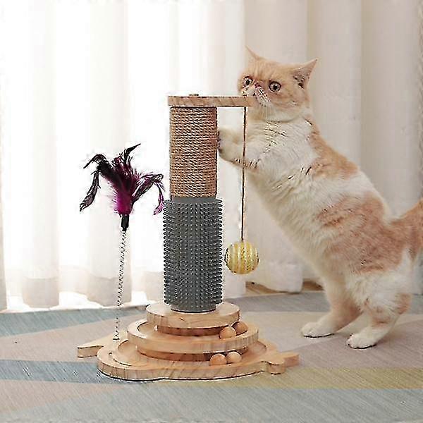Pet Toy Interactive Cat Toy Scratcher Board
