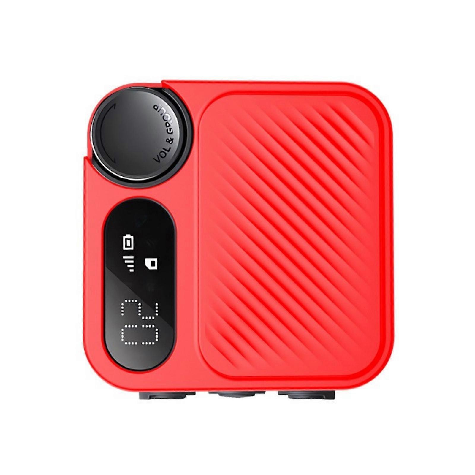 Strong Silicone Cover Lightweight Silicone Shell Offering Drop Protections & Secure fitting for Walkies Talkies  red