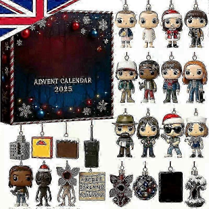 25-26 Countdown Stranger Things Advent Calendar 2025 24 Days of Festive 2D Blind Box