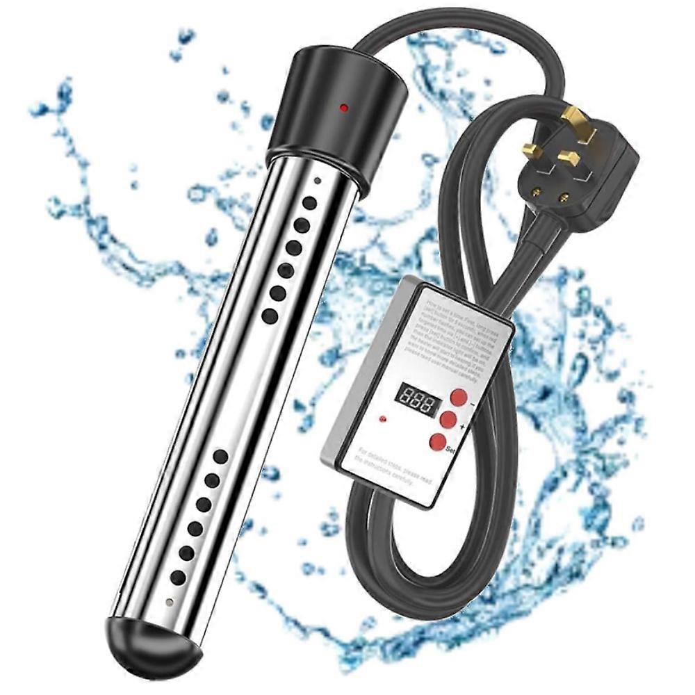 سخان مياه غاطس كهربائي 3000W حمام سباحة تسخين سريع تسخين قضيب توقيت ذكي