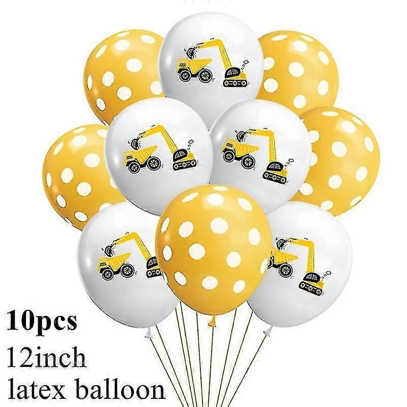 Kran Traktor Konstruksjon Bursdagskake Topper for gutter 1.