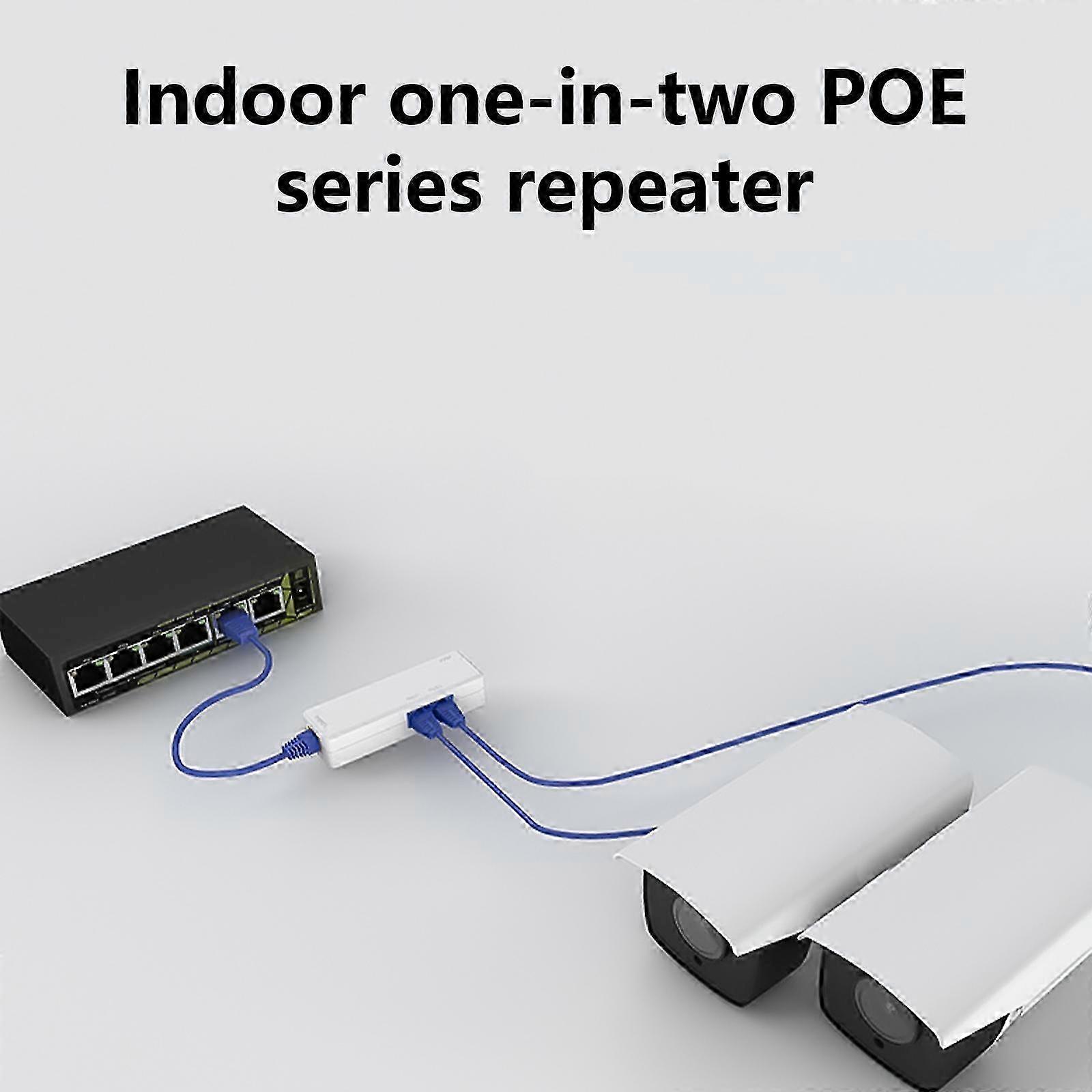 Waterproof RJ45 Coupler Splitters Easy Installation POE Repeaters POE Extenders Splitters Prevent Oxidation Easy Setups