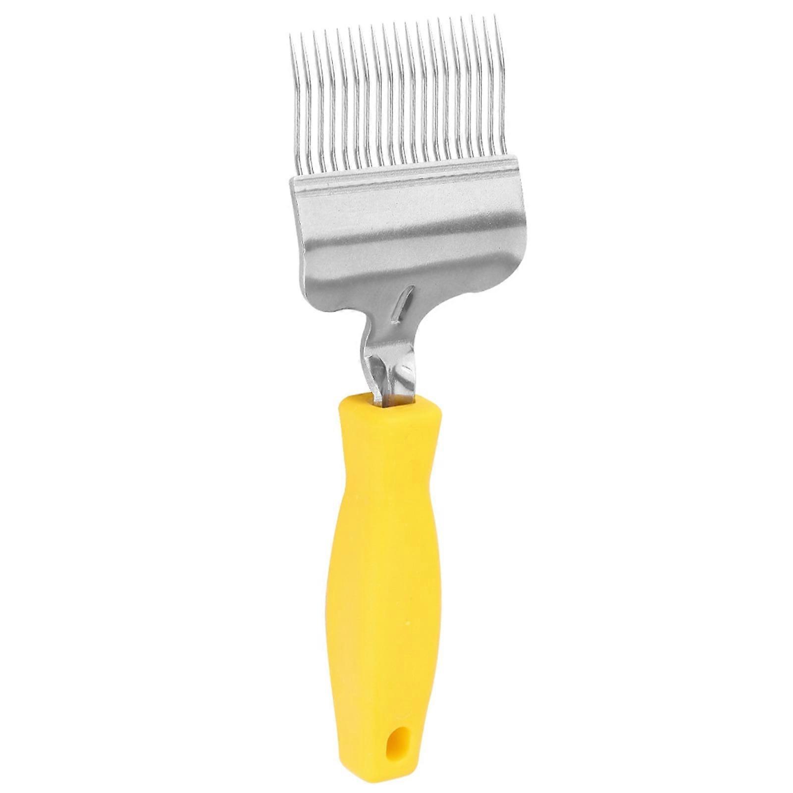 Dekaim Uncapping Fork Hive, Bee Keeping Stainless Steel Honey Comb Beekeeping Tine Uncapping Fork Hive