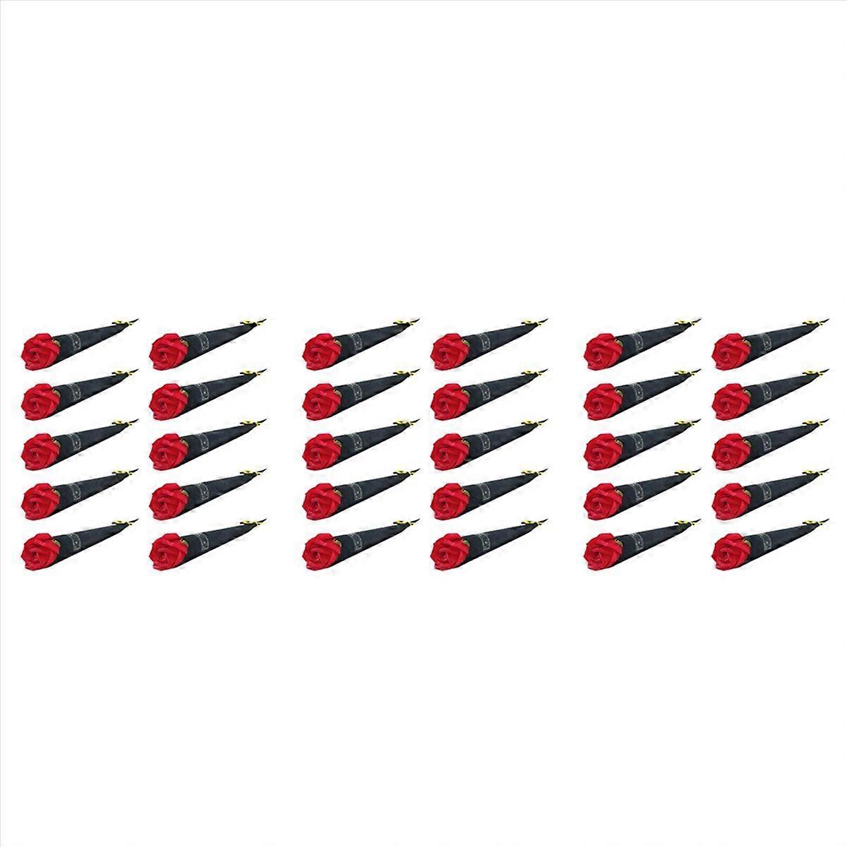 10Pcs Single Rose Simulation Korean Rose Soap Flower 1