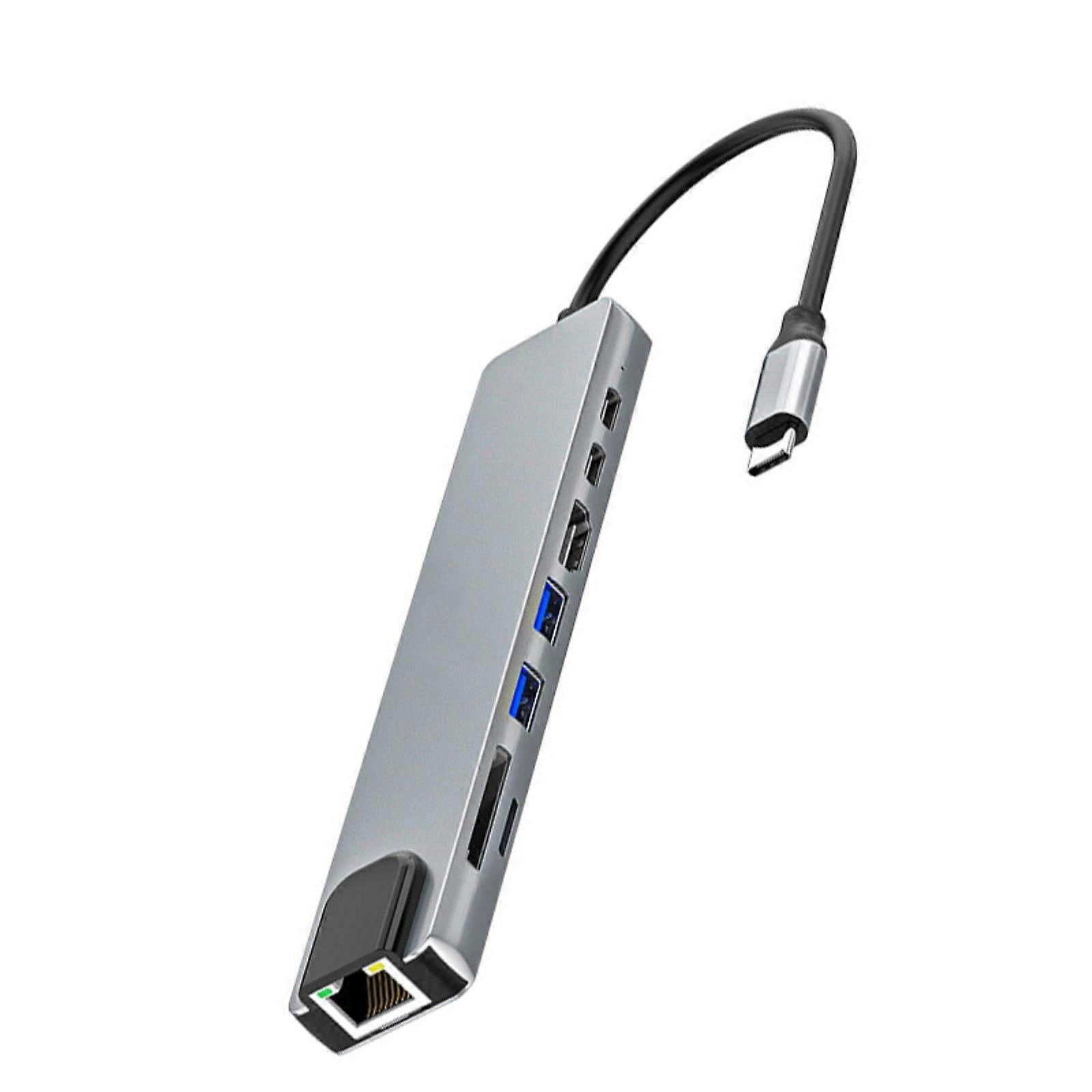 USB C Hub with 4K HDMI Output, PD100W Charging,  Speed Data Transfer for Laptop and MacBook