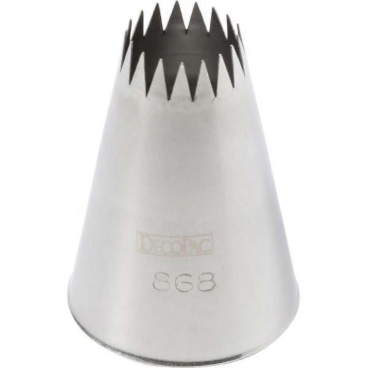 #868 13/16" French Pastry Decorating Tip