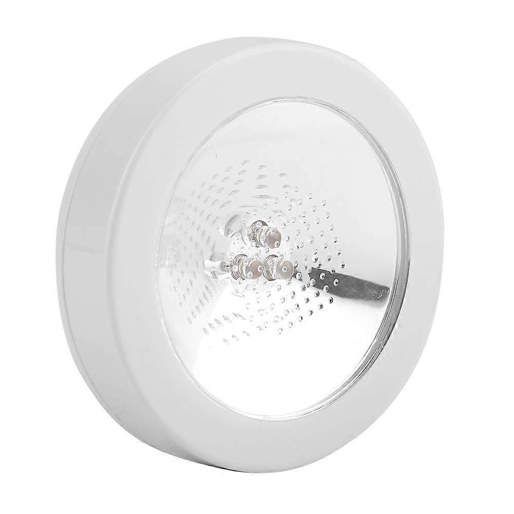 LED Bottle Light Coaster White Shell 7 Colors Glow for Wine Liquor Bottles and Party Drinkware