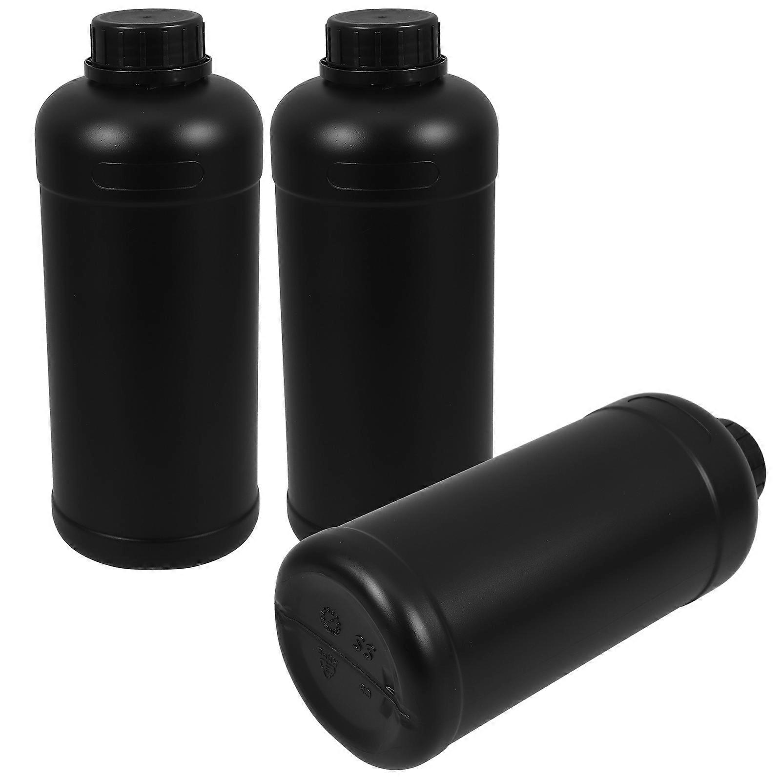 Sample Reagent Bottles Laboratory Bottles for Chemical Use 3Pcs