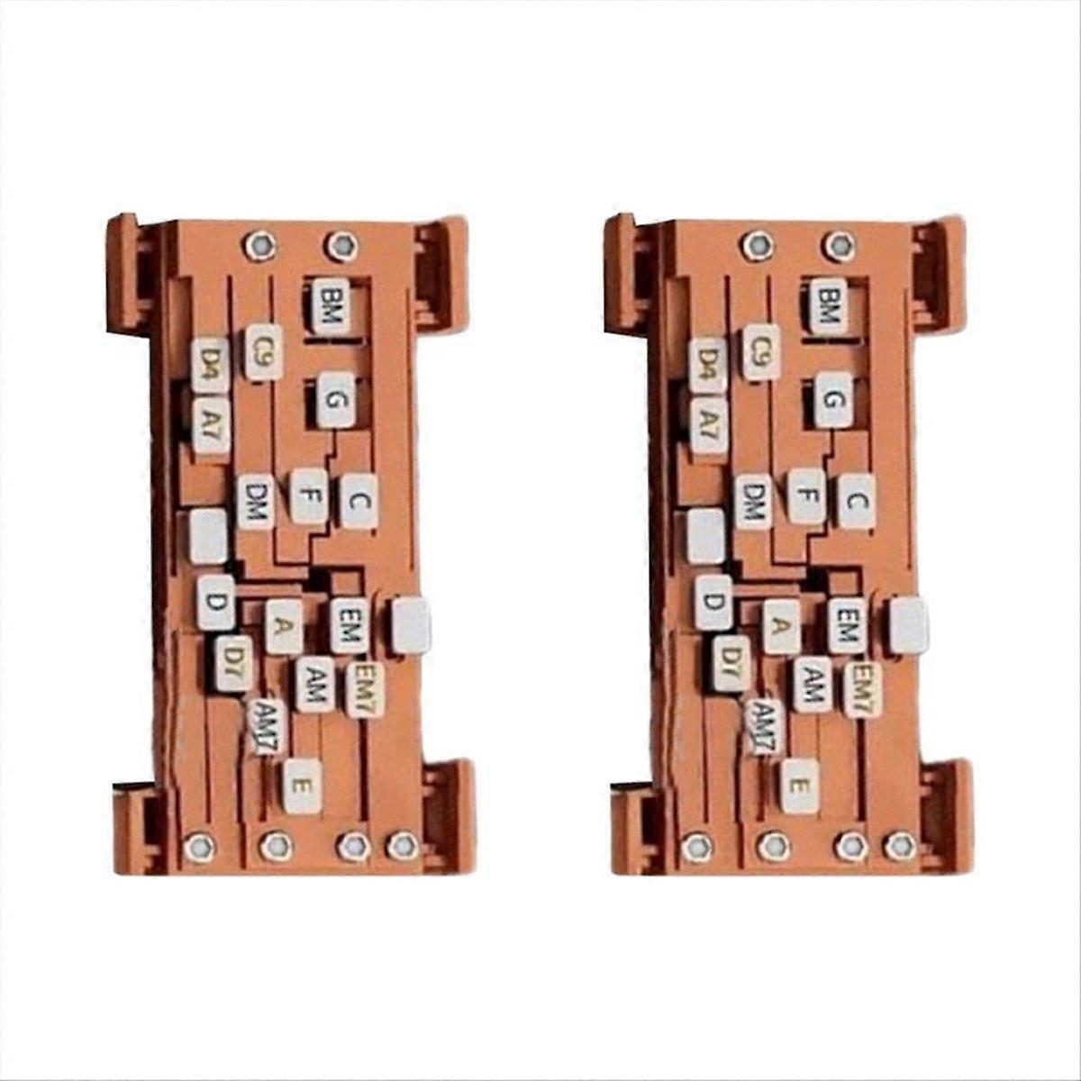 2pcs Guitar Assistant Tool for Beginners - Automatic Chord Maker