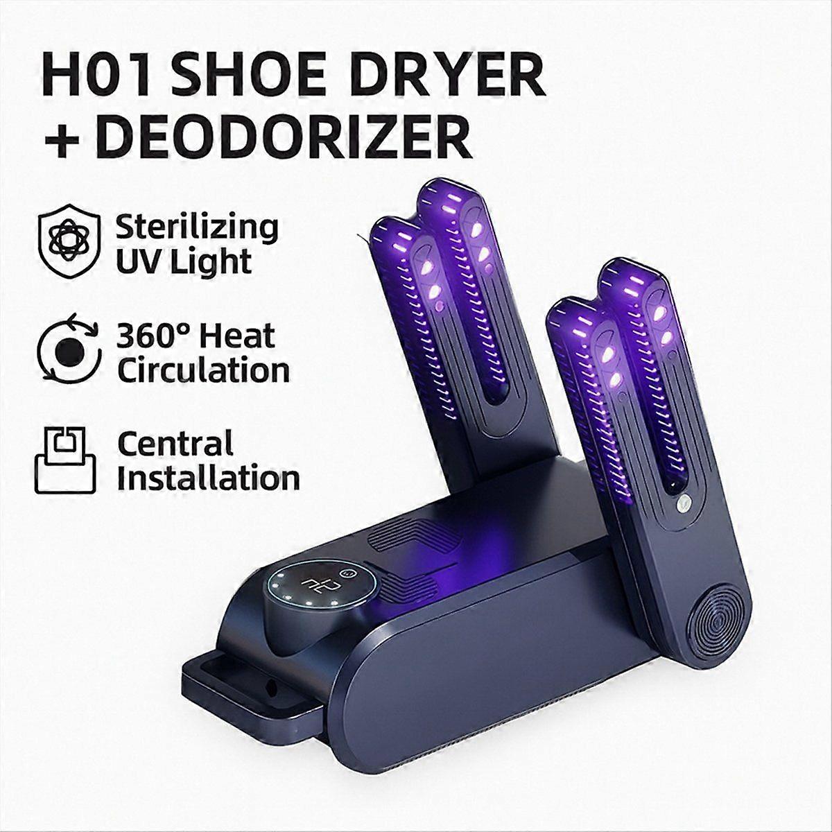 Telescopic Shoe Dryer Boots Drying Rack Portable with Wet Dry Function Quick Air Circulation Shoe D
