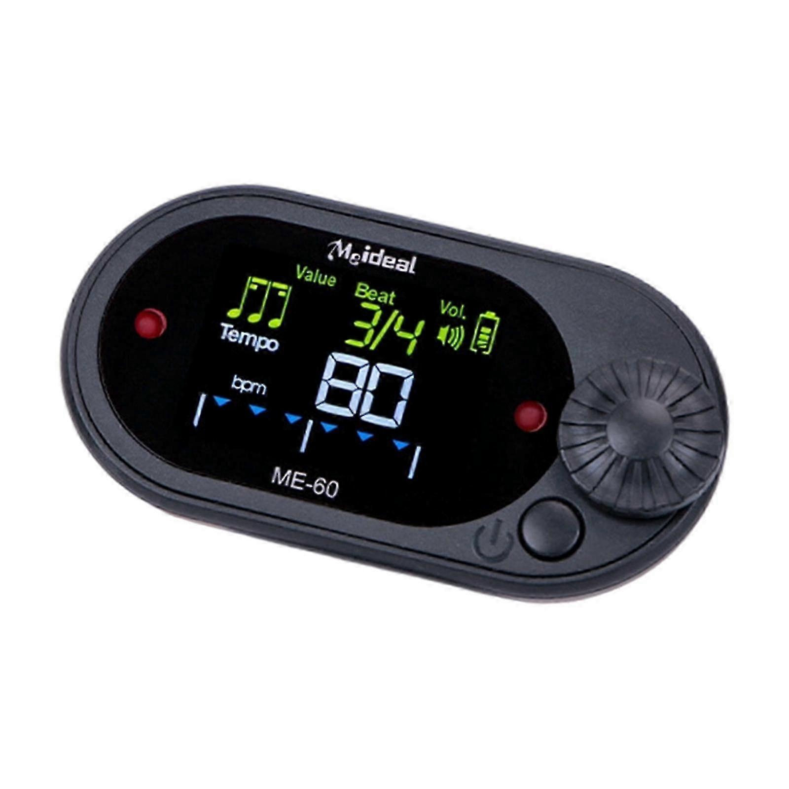 Digital Metronome Tuner Electronic Metronome Multifunction Chromatic Tuner Tone
