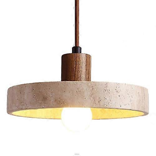 Industrial Style Hanging Light E27 Base Marble Pendant Shade Single Head Minimalist Chandelier