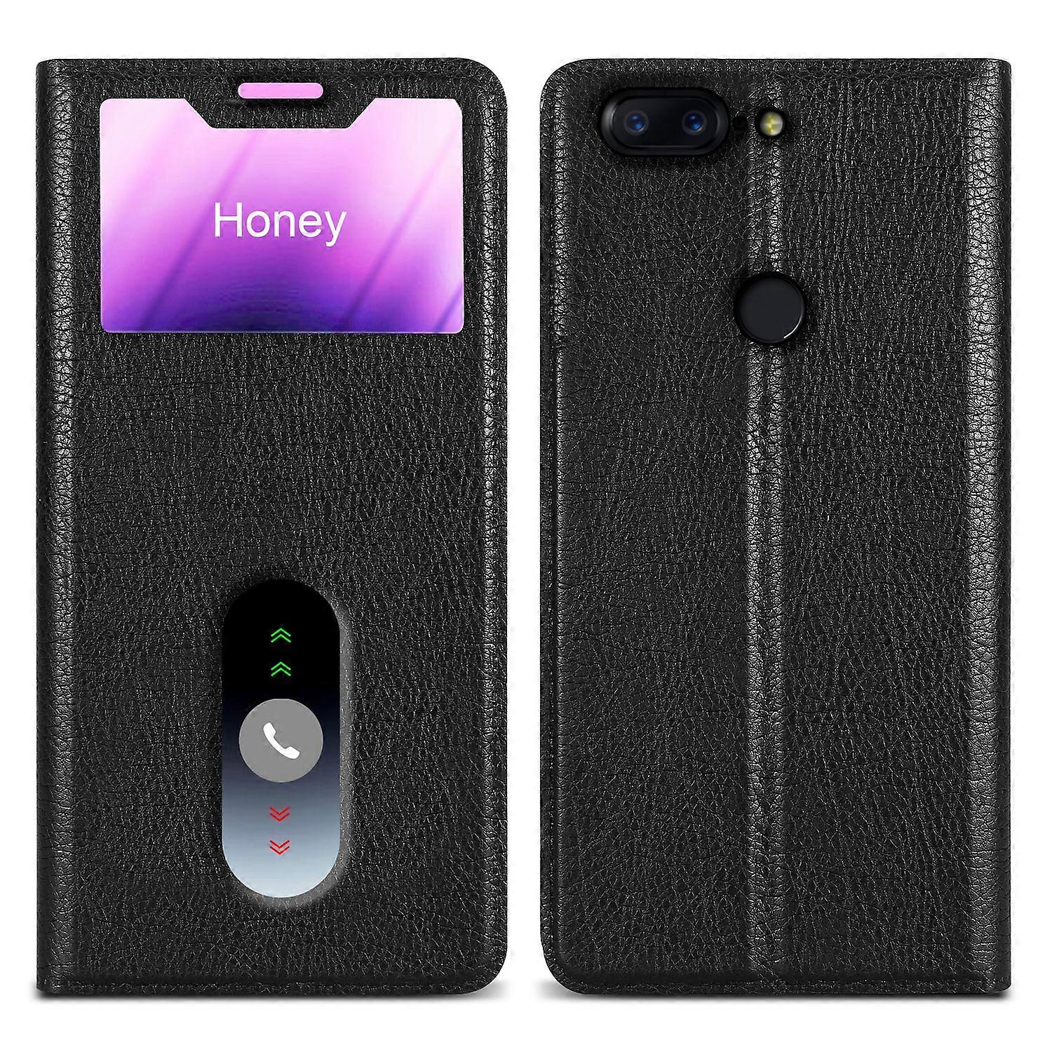 Protective Case OnePlus 5T Case - with 2 Viewing Window