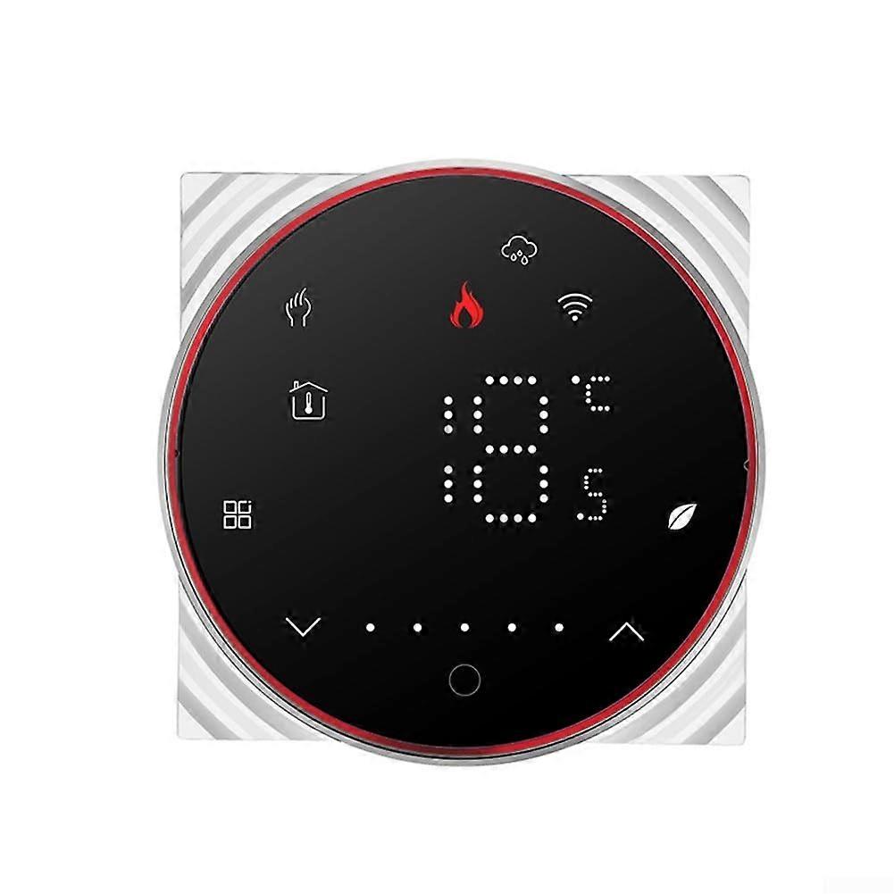 WiFi Thermostat with Smart Control, Custom Heating Schedules and Energy Saving Mode, Black SquareGA