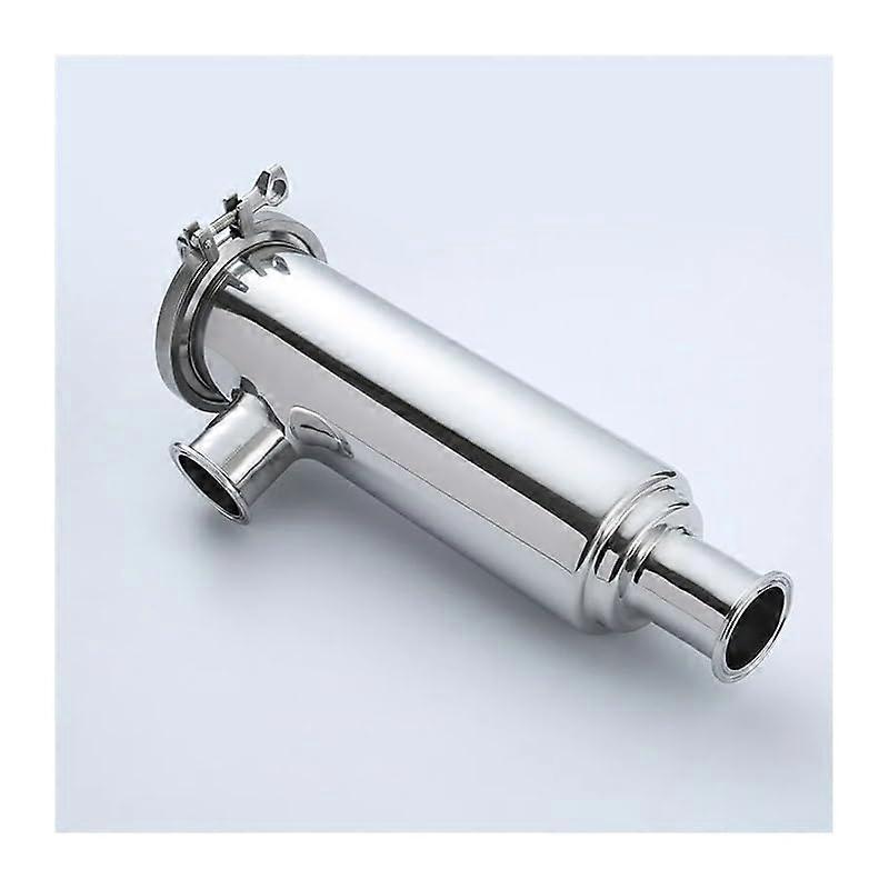 304 Stainless Steel Ferrule Elbow Inline Filter Strainer 150 Mesh 1.5" 2" Pipe Fitting Connector Adapter 51 Barrel Dia 102mm