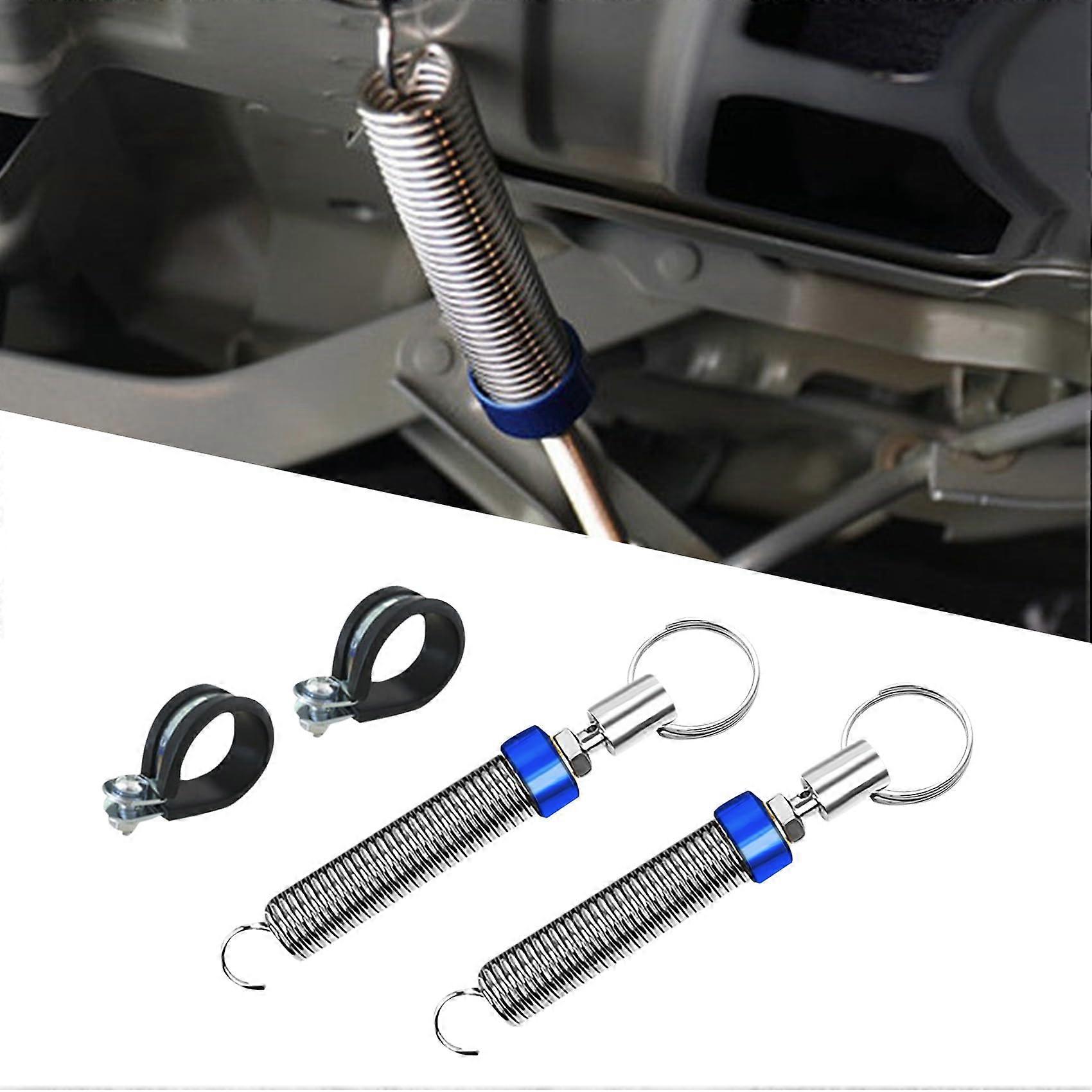 2PCS Car Trunk Lid Spring Adjustable Automatic Opening Universal Sedan Boot Lifting RustResistant