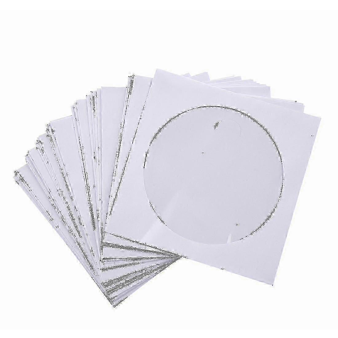 50 x 5 polegadas cd dvd bolsos flp capa envelopes