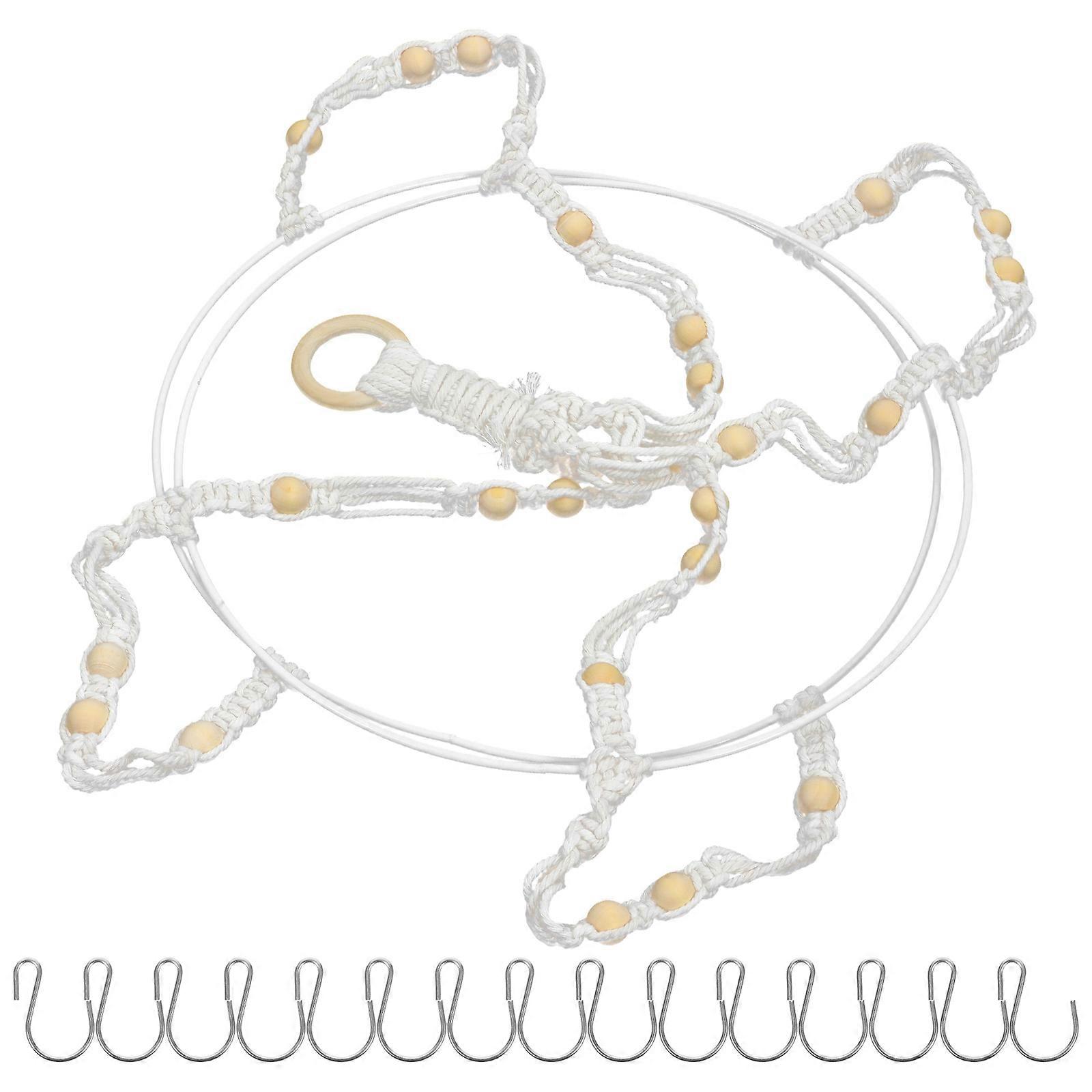 Portable Drying Rack for Herb Cotton Rope Woven Drier 1Set