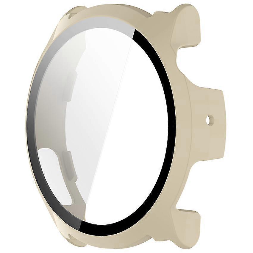 for CORO PACE4 Watch Protector Case Shell-and-Film Integrated Ivory White Watch Case