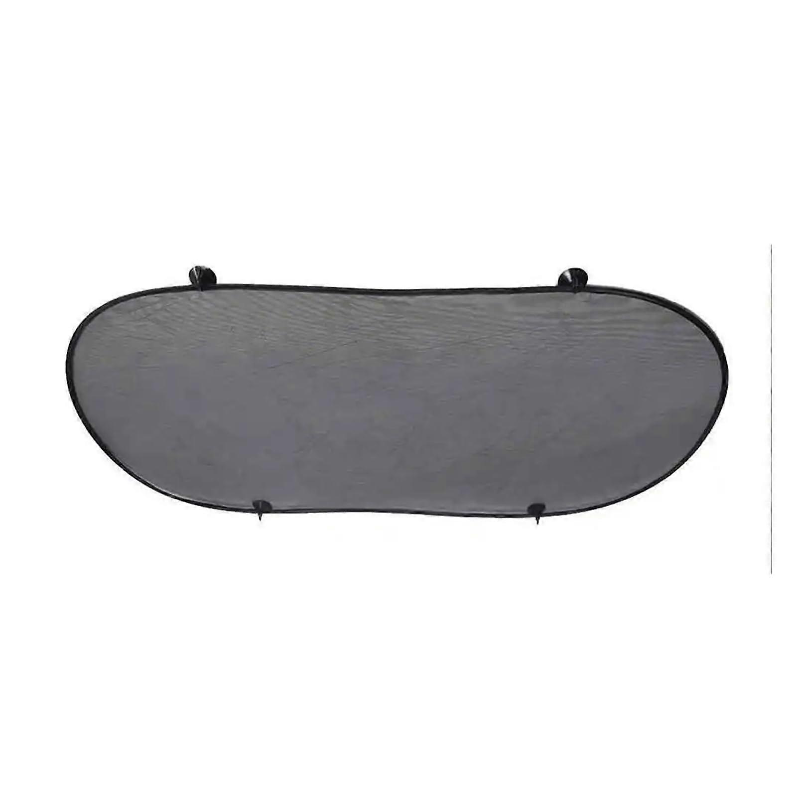 Car Sunshade 2pcs Foldable Rear Windshield UV Protection Privacy Shield Universal Mesh Cover