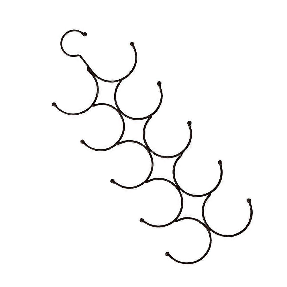 Household Multi-Layer Iron Scarf Hanger for Storage Multi-Function Tie Organizer