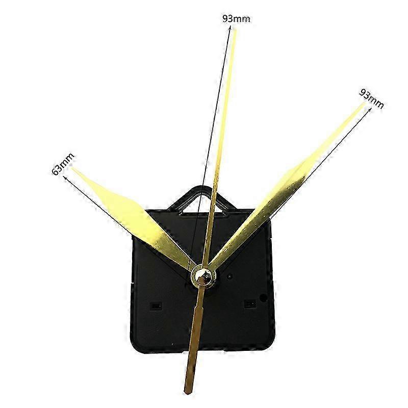 Clock Movement - White Quartz Sweeping Hands - AA Battery Powered - Mechanism 2025