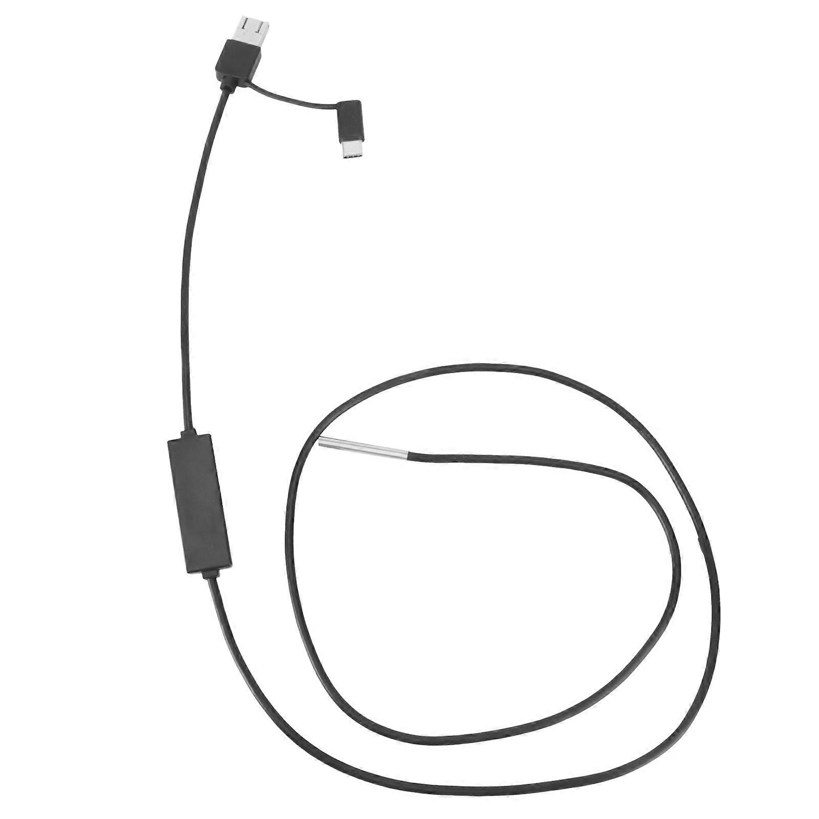 720P Borescope Inspection for Use 1Pcs Industrial Black