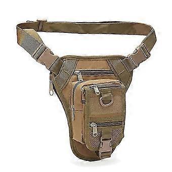 2025 Tactical Leg Bag - Marrom Military Leg Bag MOLLE Waist Pack Sport Tactical Leg Bag Army Leg Bags Cintura à prova d'água Bolsa Tool Bolsa Bolsa para perna Homens Mulheres